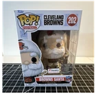 Funko Pop! Football NFL Cleveland Browns Santa #202 Fanatics Exclusive