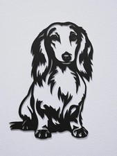 Dachshund Wall Art 3D Printed Sausage Dog Wall Decor Custom Sizes Available