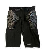 Burton impact shorts womens small G-Form padded DryRide flexible snowboard ski
