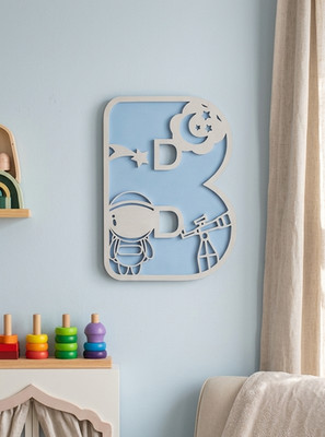 Personalisiertes Holz Buchstaben Schild individuell Initiale Namensschild Handarbeit Deko