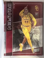 2025 Panini National VIP Silver Pack KIKI IRIAFEN (RC) Diamond Plate Parallel