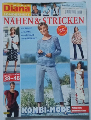 Diana Moden Sonderheft - Nähen & Stricken - Kombi-Mode in Größe 38-48