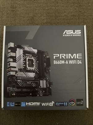 ASUS Prime B660M-A Wifi D4 LGA 1700 microATX Intel Motherboard