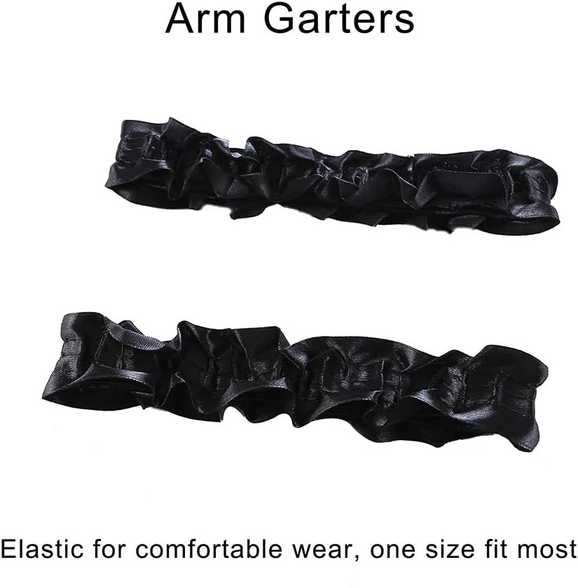 1920s Accessories for Men 20s Gatsby Gangster Costume Wine Red - Image 4 of 4