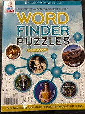 Word Finder Puzzles The Aussi Puzzling Series