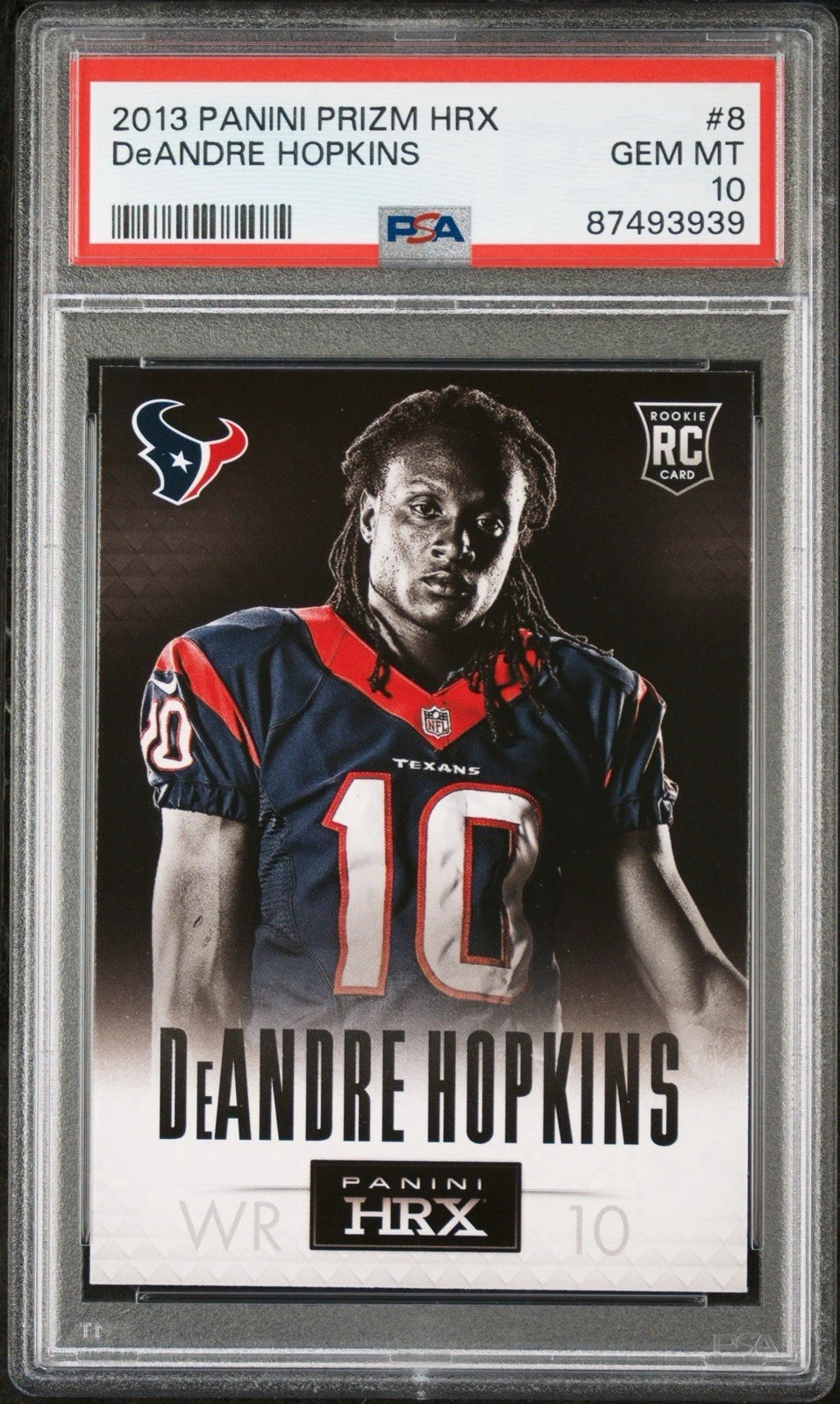 DeAndre Hopkins Panini Prizm Hrx #8 Base