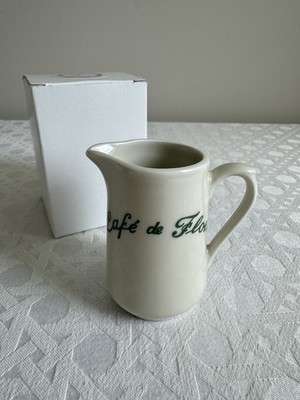 Cafe de Flore Paris French Apilco Small Creamer NEW in BOX