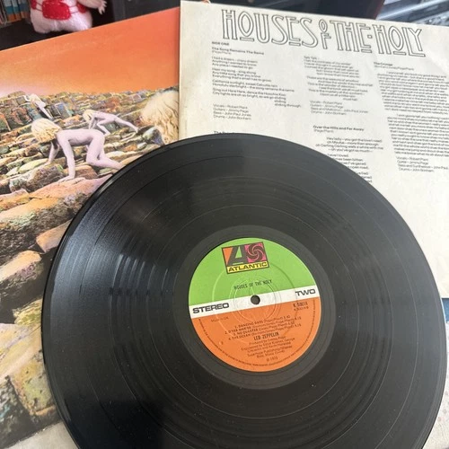Led Zeppelin Houses of the Holy 1973 UK 1st vinyl LP A2/B2 with inner low stamps
