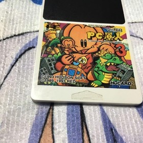 PC Engine HuCARD Genjin 3 Action Game Japan