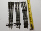 HO PECO LOT OF (3) LEFT HAND TRACK SWTICH TURNOUTS FOR MODEL RAILROAD (LOT-A) — photo 2
