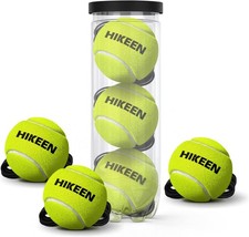 3 Tennis Balls With Strings - Durable Felt Pressurized Tennis Balls