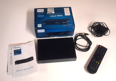 Philips DTR3442B Digitaler Receiver, mit Fernbedienung, originalverpackt