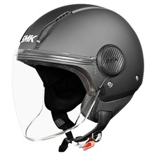 Casco Jet Modulare SMK laminar Nero Opaco Mis. XXL