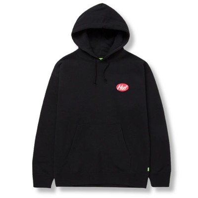 HUF Cereal Killer Herren Kapuzenpulli schwarz Baumwolle L