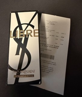 Yves Saint Laurent Libre Eau de Parfum Intense para Mujer 90ml | Recibo