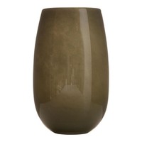 INNA-Glas Blumenvase Nigory, Aus Glas, OlivgrüN, 31Cm, Ø20Cm