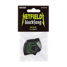 DUNLOP PH112P1.14 Hetfields Black Fang Picks ...