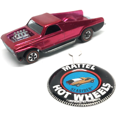 Hot Wheels Redline Seasider 1969/1970 Rose - Made In United States