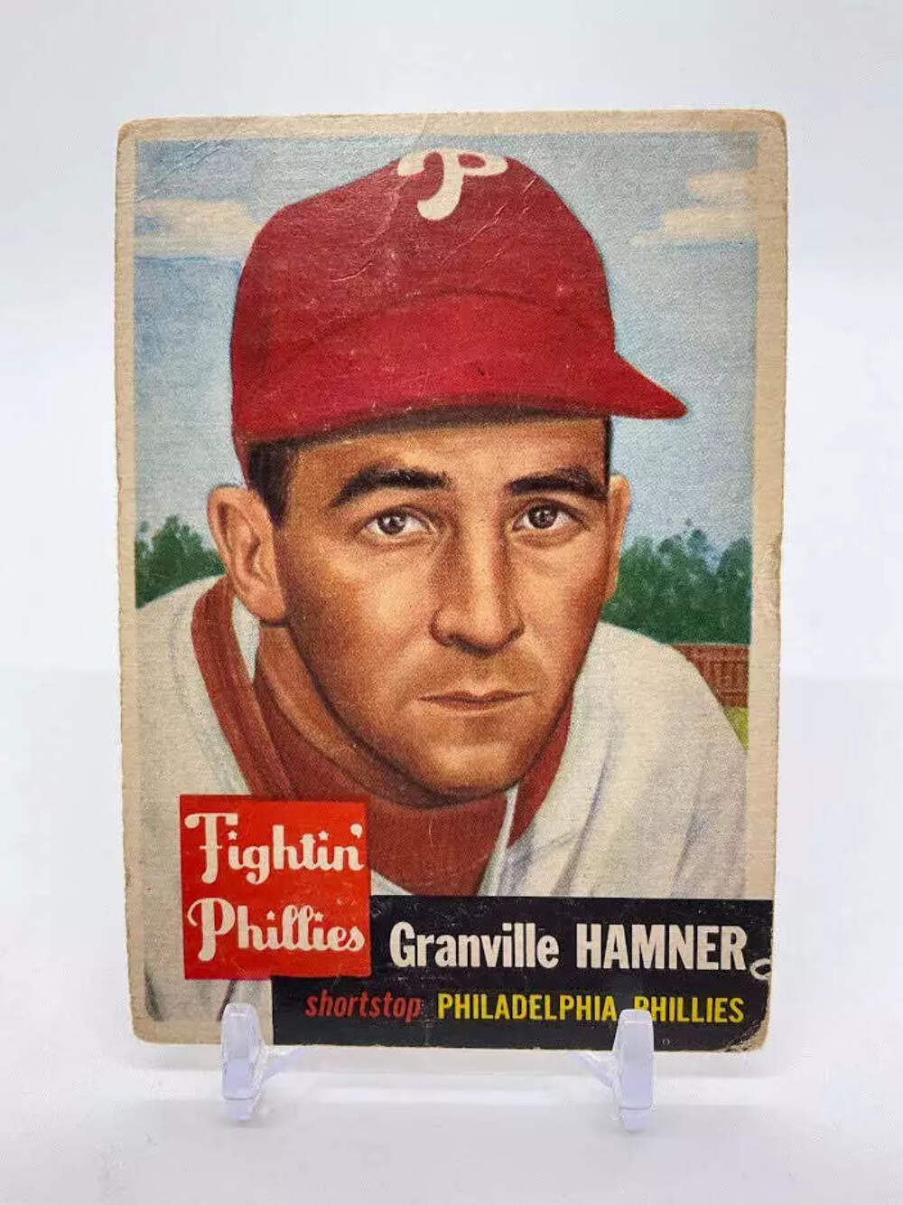 Granville Hamner 1953 Topps #146 Philadelphia Phillies GD #1