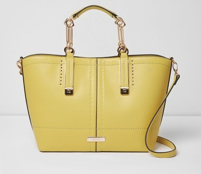 river island tweed bag