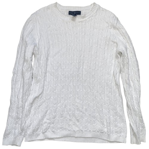 Medium White Sweater from Karen Scott | eBay