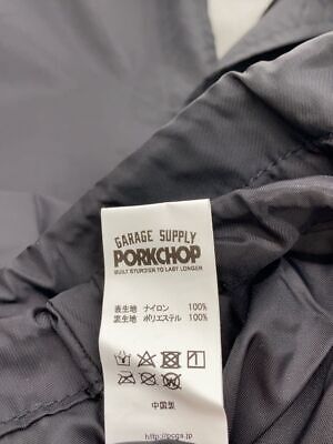 PORKCHOP GARAGE SUPPLY OTHER COACH JACKET M NYLON Black Used PORKCHOP GARAGE SUPPLY OTHER COACH JACKET M NYLON Black Used