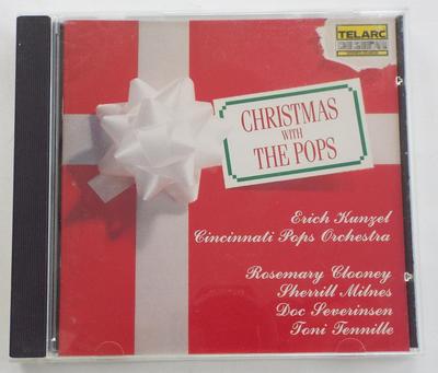 Christmas with the Pops  Erich Kunzel  Cincinnati   Rosemary Clooney  CD  Telarc