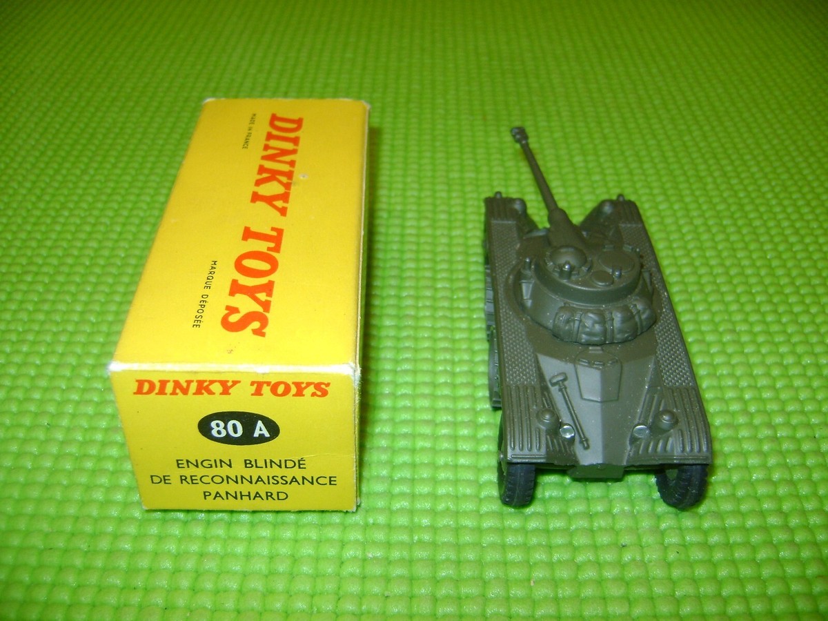 Dinky Toys 80A – Panhard EBR Militaire, Boîte D’origine MIB, Made In France