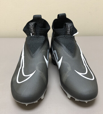 Nike Alpha Menace Elite 3 Flyknit Football Cleats Black White Size 15 CT6648 001 Nike Alpha Menace Elite 3 Flyknit Football Cleats CT6648-001  main image 2
