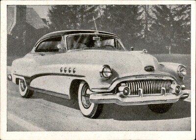 Wistü Sammelbild Nr. 131 - Buick 76R Roadmaster Riviera - 1951