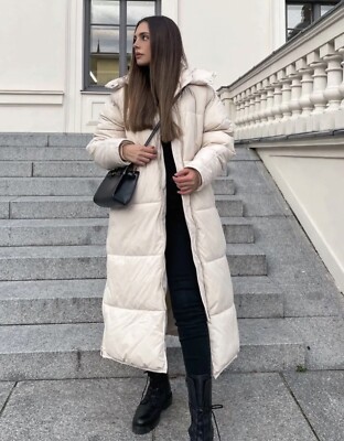 Outerwear Zara White Winter Coat Zara White Winter Jacket On Sale