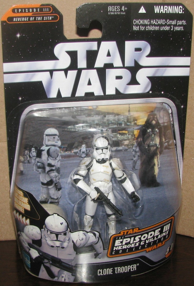 Hasbro Star Wars Episode III Clone Trooper Action Figure