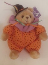 Russ Luv Pets Halloween Boo Bear Pillow Style Plush Approx. 10" Tall