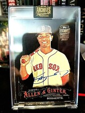 2021 XANDER BOGAERTS #1/1 TOPPS ARCHIVES SIGNATURE 