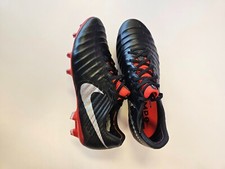 Nike Tiempo Legend 7 Elite FG Black/Silver AH7238-007 Men s 5.5