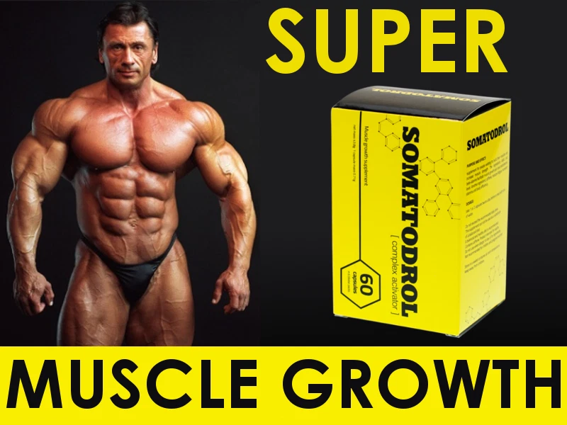 Somatodrol Activator of the maschio Muscle Mass Gainer Probolan Bodybuilding ... - Immagine 4 di 4