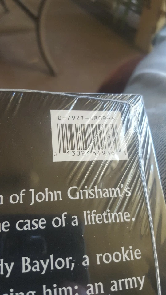 The Rainmaker Laserdisc Danny Devito Jon Voight Matt Damon LD Like New Foto 3 de 3