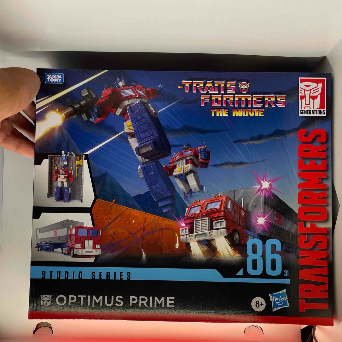 Transformers Studio Series 86 Optimus Prime IN HAND CASE FRESH