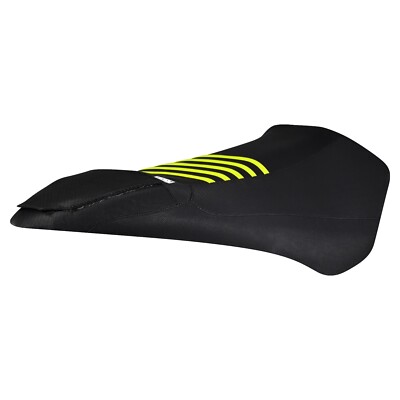2011-2018 Yamaha APEX SE XTX Snowmobile Seat Cover all BLK/NEON YELLOW ribs #419