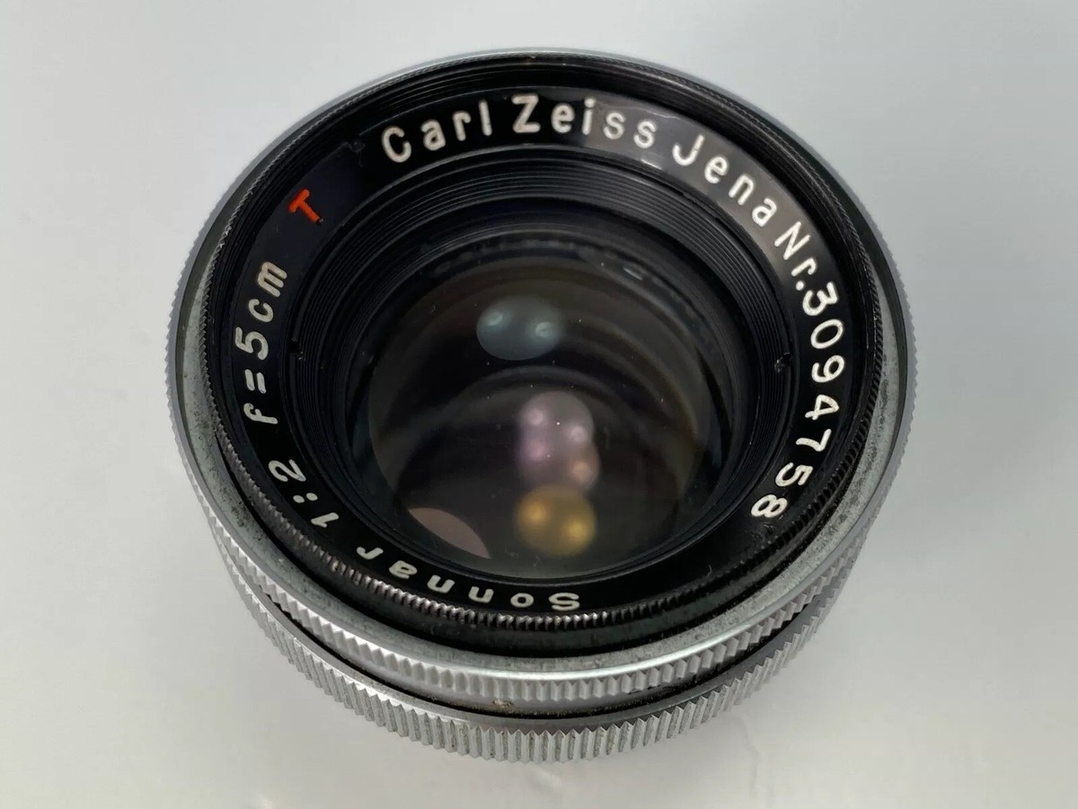 Contax RF Carl Zeiss Jena 5cm f2 Sonnar T* #3094758 Great