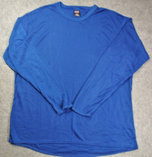 PATAGONIA Mens CAPILENE LS Blue sz XL MADE IN USA Sty #44200 Baselayer Pullover