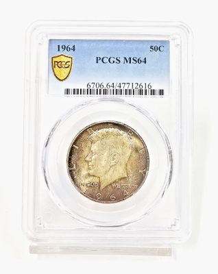1964- Kennedy Half Dollar PCGS Graded Uncirculated MS64 | eBay