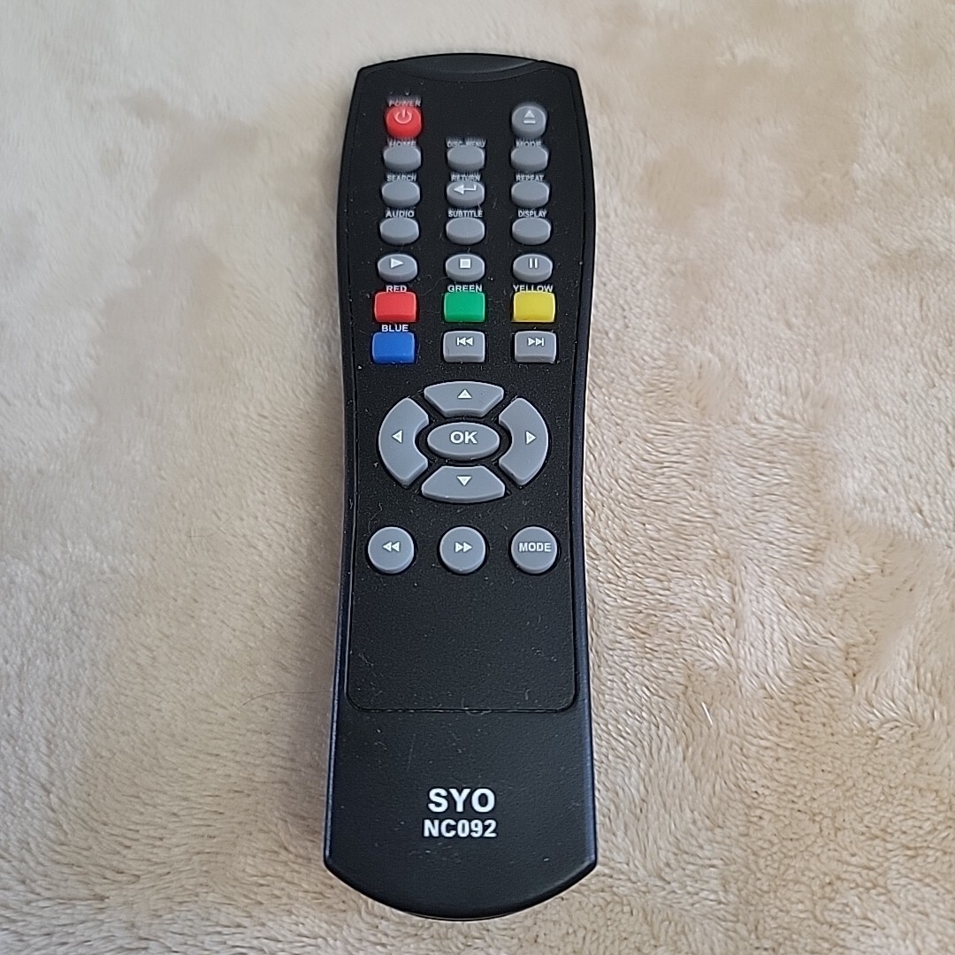 NC092UL NC092 Replaced Remote for Sanyo Bluray Disc Player FWBP505F