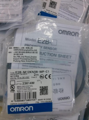 1PC New Omron E2B-M12KN08-WP-C1 Proximity Sensor E2BM12KN08WPC1 Free Shipping