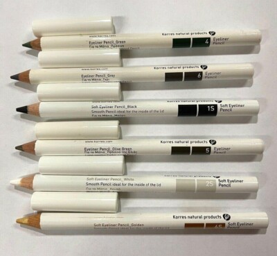 Korres Soft Eye Liner Pencil- You Choose One or More! - Olive Green, White
