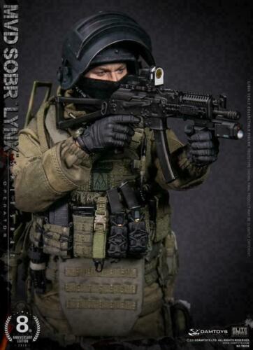 DAMTOYS 78059 1/6 Russian SPETSNAZ MVD-SOBR Bobcat Special Force Soldier Figure - Picture 6 of 6