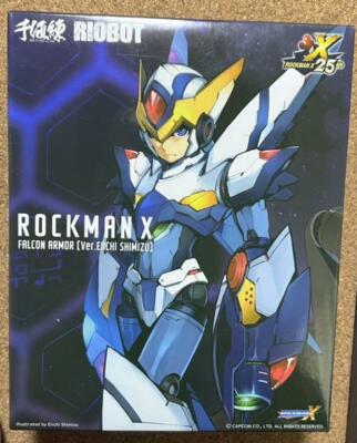 千値練 RIOBOT ロックマンXファルコンアーマー EIICHI SIMIZU RIOBOT ロックマンX ファルコンアーマー Ver.EIICHI SHIMIZU