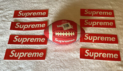 100% Supreme Wilson American Mini Football Red with Tags Fw10