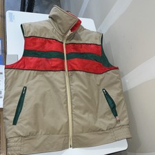 Vintage Rocky Mountain Feather Bed Down & Leather Vest 70s M