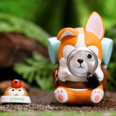 POP MART COOGI Island Adventure Town Series New Choose style blind